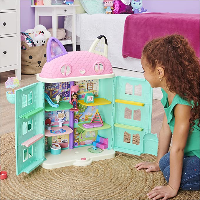 Gabby's Dollhouse, Purrfect Dollhouse with 15 Pieces